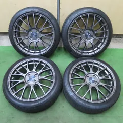 キレイ！25年★ENKEI PFM1 195/45R17 ナンカン SPORTNEX AS-3 エンケイ 17インチ PCD100/4H★6020302ナノのサムネイル