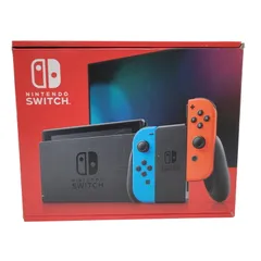 【中古美品】 【未使用】【ゲーム】Nintendo Switch Joy-Con(L) ネオンブルー/(R) ネオンレッド HAD-S-KABAH(JPN) 任天堂 ニンテンドースイッチ 本体  【034-260211-as-13-izu】