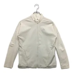 中古 レディース アディダス adidas フルジップアウター M 白   ホワイト 長袖