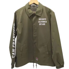 ベンデイビス BEN DAVIS プリントロゴ コーチジャケット メンズ import：M 