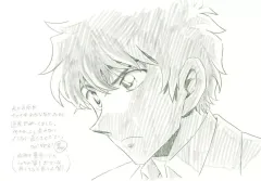 【中古】原画イラストボード 劇場版 名探偵コナン ハロウィンの花嫁 青山剛昌先生 修正絵コンテ 複製原画 松田陣平