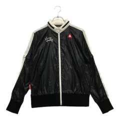 中古 レディース ルコックスポルティフ le coq sportif ブルゾン L 黒 ブラック 3WAY フード付き メッシュ裏地