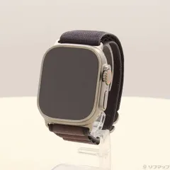 ソフマップ 〔中古品〕 Apple Watch Ultra 2 GPS + Cellular 49mm チタニウムケース インディゴアルパインループ【258】