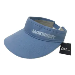 未使用品 ジャックバニー Jack Bunny!! サンバイザー フリー ブルー系 水色