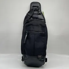 BN7727●PORTER HEAT ポーター ヒート スリングショルダーバッグ ボディバッグ 703-08000 ブラック