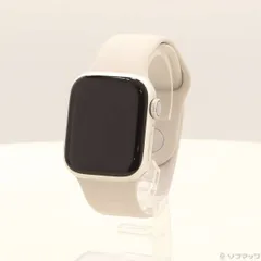ソフマップ 〔中古品〕 Apple Watch Series 7 GPS + Cellular 41mm スターライトアルミニウムケース スターライトスポーツバンド【262】