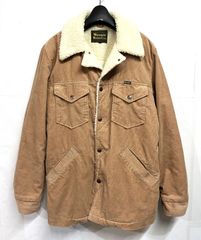 70s Darwood ウール チェック ジャケット 裏ボア 総柄 ブラウン - メルカリ