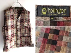 未使用 フランス製 hollington ホリントン リネンベスト 46 未使用 フランス製 hollington ホリントン リネンベスト 46 - メルカリ