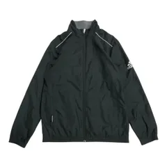 adidas アディダス クライマストーム搭載 ウインドブレーカー ナイロンジャケット ユニセックス ブラック 【送料込み】