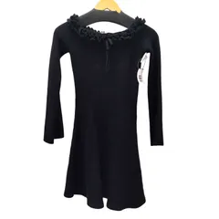 ダーリッチ Darich 24AW オフショルダー フリル ニット ミニ ワンピース レディース FREE 