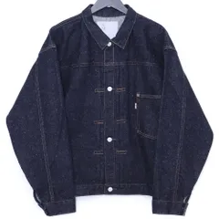 未使用 NEW MANNAL #029 WW Ⅱ LV T-BACK JACKET ONE-WASHED Fサイズ インディゴ JK-YY-0015