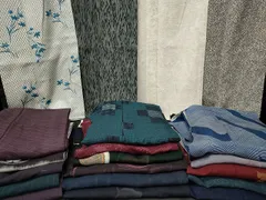 平和屋本店■夏物 小紋 絽 紗 まとめて20点 花柄 杢目 手描き 縦絽 着用可能多数 全て正絹 se3992