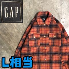 PERK GAPS チェック柄 ボアジャケット 刺繍ロゴ 大きい XL y2k - メルカリ
