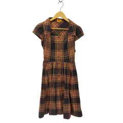 ヴィヴィアンウエストウッドレッドレーベル Vivienne Westwood RED LABEL オリゾンティ スクエアネック シャツワンピース レディース JPN：1 のサムネイル