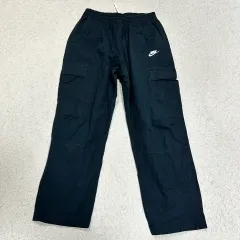 ナイキ ブラック カーゴ ジョガー パンツ m