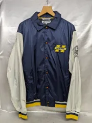 TOMMY HILFIGER HILFIGER ATHLETICS トミーヒルフィガー ナイロン スタジャン ナイロンジャケット サイズ：M カラー：ネイビー