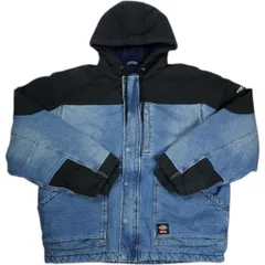 Size【XL】 SUPREME シュプリーム ×Dickies 25FW Cordura Hooded Work Jacket Denim ジャケット インディゴ 【中古品-非常に良い】 20835958
