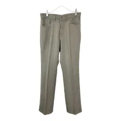 80年代 USA製 Levi's リーバイス STA-PREST スタプレスト スラックスパンツ ブラウン(メンズ W33 L30)中古 古着 X3081
