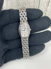 E【ジャンク品】CITIZEN EXCEED DURATECT  シチズン エクシード レディース クォーツ時計 不動 シルバーカラー ファッション オシャレ