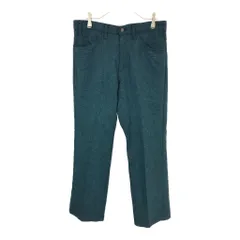 90年代 USA製 Levi's リーバイス STA-PREST スタプレスト スラックスパンツ ネイビー(メンズ W34 L30)中古 古着 X3084