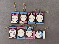 ちいかわ　キャラパキ　ラバマスキーホルダー　8種　コンプリートセット