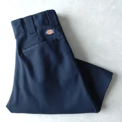 ■古着 Dickies ディッキーズ 874DN ワークパンツ チノ ダークネイビー 濃紺 W30L30【D1705】