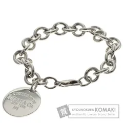 TIFFANY&Co. ティファニー リターントゥ ティファニー ラウンドタグ ブレスレット SV レディース [中古]