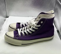 ▽タグ付き　Converse　コンバース　ハイカットスニーカー/パープル　26.5㎝　10486