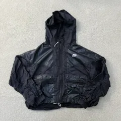 L NIKE レディース クロップド ウィンドランナー ジャケット 0209T