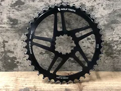 JU072 ウルフトゥース WOLF TOOTH Direct Mount Chainring チェーンリング 黒 40T