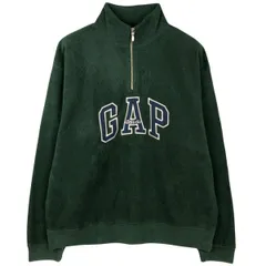 古着 90年代 ギャップ GAP オールドギャップ ハーフジップ フリースプルオーバー メンズL相当 ヴィンテージ/eaa612765