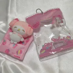 マイメロディ ぬいぐるみ + ポーチ + ブランケット