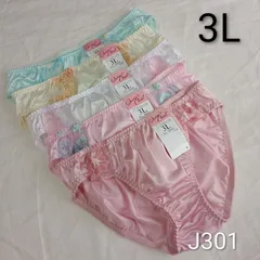 (J301)【3L5枚】 レディースショーツ XXL まとめ売り パンツ