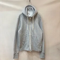 MHL.×LOOPWHEELER エムエイチエル ハイジップ フーデット パーカー フーディ グレー Ⅱ M レディース 日本製 USEDのサムネイル