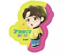 [중고] 식완 스티커 씰 제이 호프 (IDOL) [TinyTAN 구미]