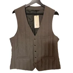  メンズライン23区HOMME（23区オム） キルティングベスト インナーダウン ビジネスシーン グレー フォーマル【Z1773】