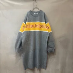 RODEO CROWNS WIDE BOWL ロデオクラウンズワイドボウル ラインレターニットワンピース グレー FREE レディース 新品