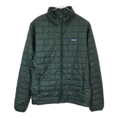 patagonia パタゴニア ナノパフジャケット アウトドア グリーン(メンズ S)中古 古着 X3089