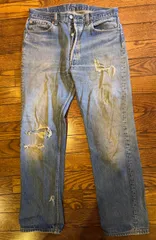 【値下げ】リーバイス501 アメリカ製　80年代　ナイロンフットボタン