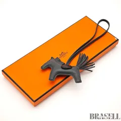 HERMES エルメス ロデオPM タッチ 小物 チャーム キーホルダー ロデオチャーム 馬 ソーブラック レディース メンズ 箱