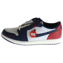 NIKE (ナイキ) AIR JORDAN 1 RETRO LOW OG HQ2993-100 エアジョーダン1 ローカットスニーカー ネイビー/レッド US11/29.0cm