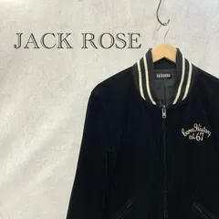 JACKROSE ベロア スタジャン 275101 ブルゾン アウター 5 ブラック XL相当 メンズ ファッション _201023のサムネイル
