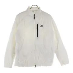 adidas (アディダス) キルティング ジップアップブルゾン HG8291 ホワイト