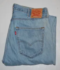 送料無料! USED Levis リーバイス 501 デニム BLUE ビックサイズ W40 　L-82