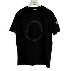 MONCLER/M /ブラック /スタッズTシャツ /型番H209P8C00001829ET