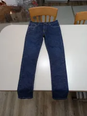 32 NudieJeans Italy ウォッシュ ストレッチ スリムストレートジーン 32-339