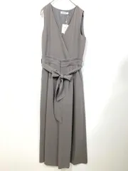 新品 WAITRESSE journaler ウェイトレス 652-95260 定価26000円 取り外し可能 ベスト セットアップ オールインワン size2/グレー ■■レディース