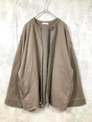 JOURNAL STANDARD ジャーナルスタンダード 21-070-400-8010-1-0 カットオフスウェット カーディガン sizeF/茶 ■■レディース
