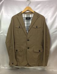 BURBERRY BLACK LABEL バーバリーブラックレーベル サファリジャケット テーラードジャケット BMP19-808-44 サイズ：L カラー：ベージュ