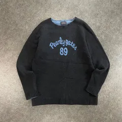 PEARLY GATES Sweater パーリーゲイツ ゴルフウェア 長袖 ニット セーター プルオーバー ロゴプリント ウール 100% メンズ 4のサムネイル